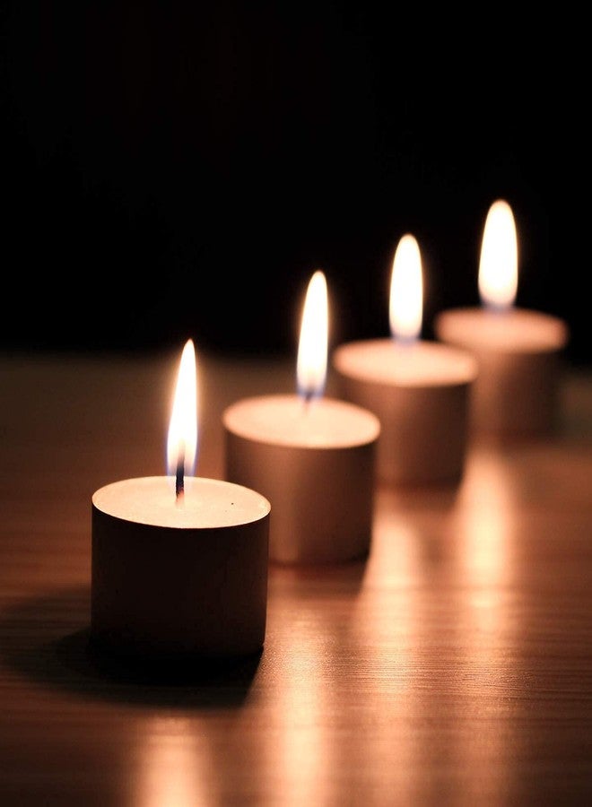 Crazy Sutra Pure Smokeless Tea Light Wax Candles - 50 Pieces Pack, 7-9 Hours Burning Time, Non-Toxic, Non-Smoky, and Eco-Friendly, Perfect for Home Decor, Party Decor, and Special Occasions - Image 2